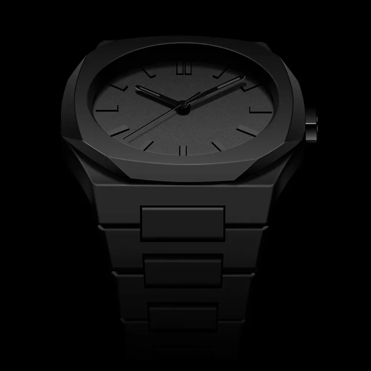 Arabic Aura Black Dial Watch